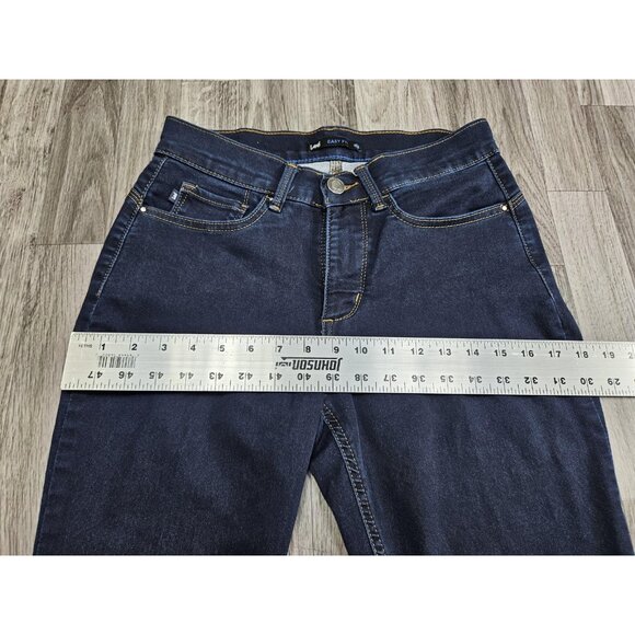 (3/$35) Lee Jeans Womens 6 Petite Blue Easy Fit Denim Straight Leg Classic - Picture 9 of 12